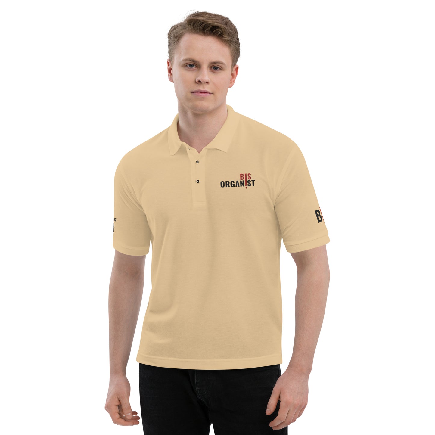 BIS Men's Polo Shirt 2024 Design (Light)
