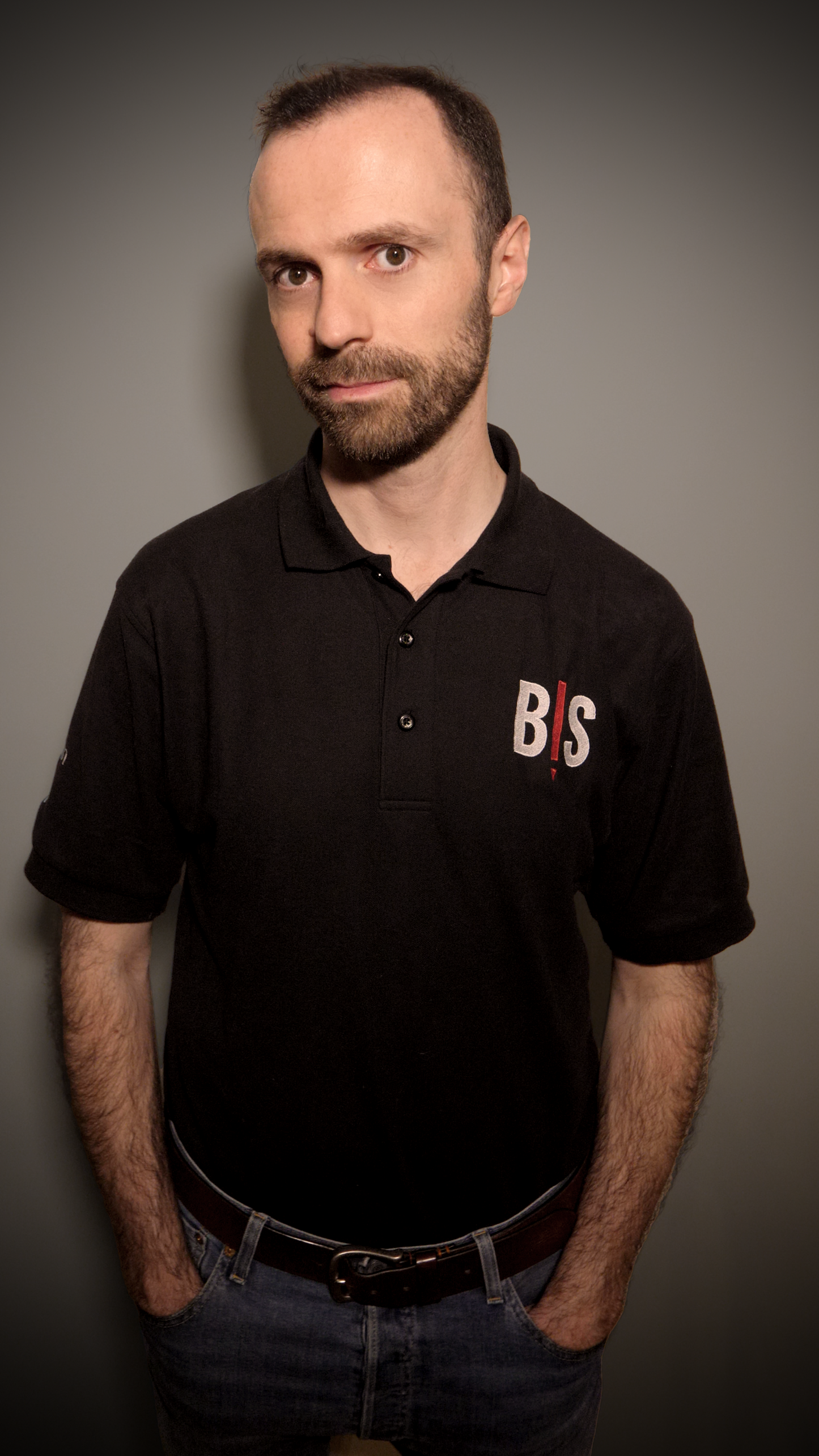 BIS Premium Men's Polo Shirt (Dark)