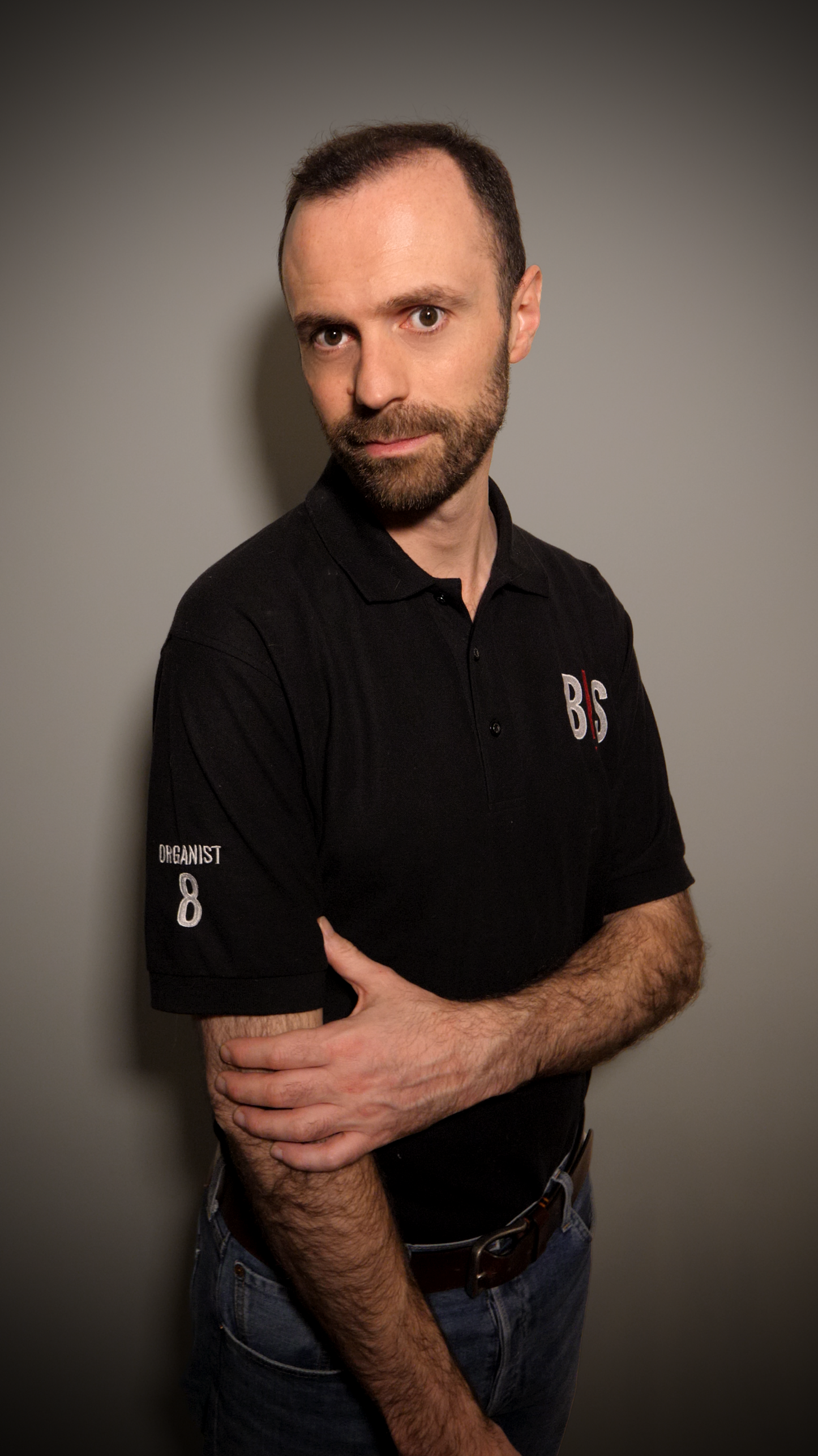 BIS Premium Men's Polo Shirt (Dark)