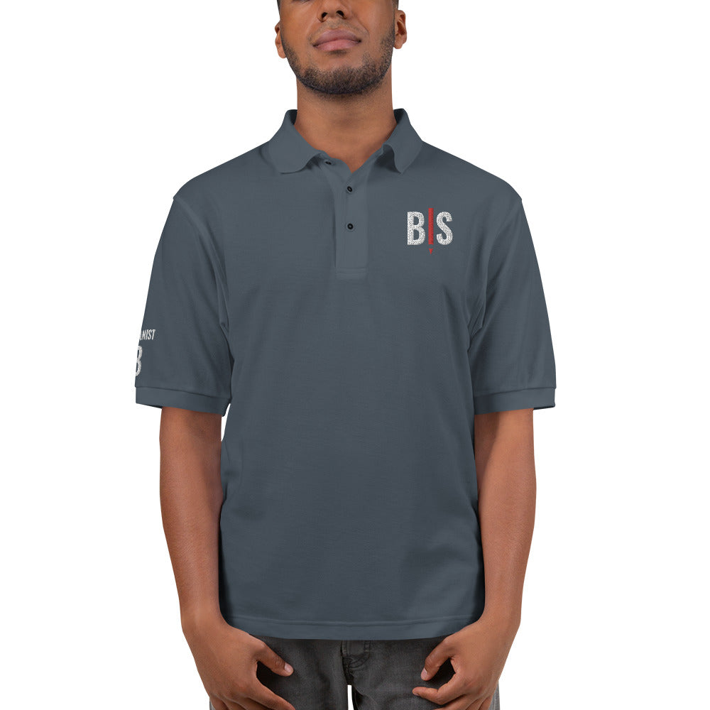 BIS Premium Men's Polo Shirt (Dark)
