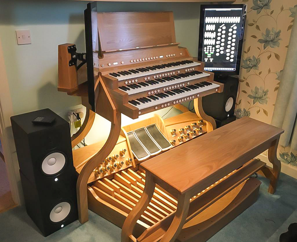 Romsey Organ Works Charterhouse Console
